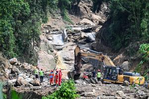 CHINA-CHONGQING-FUERTES LLUVIAS