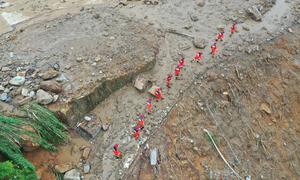 CHINA-CHONGQING-FUERTES LLUVIAS