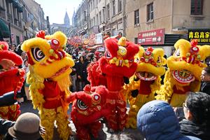 CHINA-SHANDONG-QINGDAO-AÑO NUEVO CHINO-EVENTO