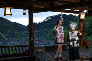 CHINA-GUIZHOU-ALDEA DONG DE ZHAOXING-TURISMO