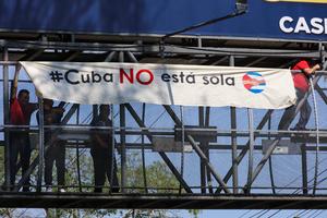 EL SALVADOR-SAN SALVADOR-CUBA-CARAVANA DE SOLIDARIDAD