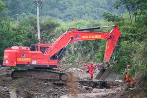 CHINA-CHONGQING-FUERTES LLUVIAS-RESCATE DE INUNDACION