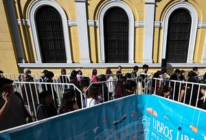CHILE-SANTIAGO-DIA INTERNACIONAL DEL LIBRO