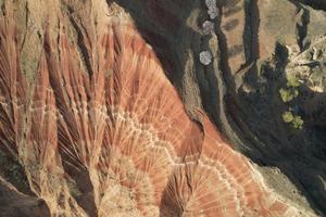 CHINA-GANSU-RELIEVE DE DANXIA-VISTA AEREA