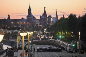 RUSIA-MOSCU-DESFILE DEL DIA DE LA VICTORIA-ENSAYO