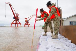 CHINA-HEILONGJIANG-TONGJIANG-INUNDACION-PREVENCION