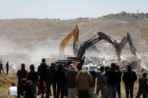 MEDIO ORIENTE-CISJORDANIA-HEBRON-DEMOLICION