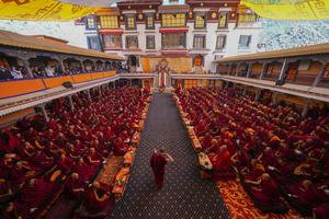 CHINA-XIZANG-LHASA-GESHE LHARAMPA-EXAMEN PRELIMINAR