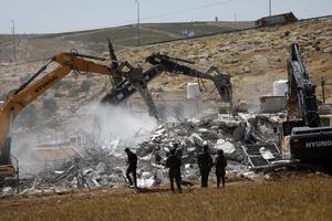 MEDIO ORIENTE-CISJORDANIA-HEBRON-DEMOLICION