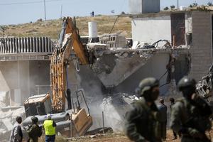 MEDIO ORIENTE-CISJORDANIA-HEBRON-DEMOLICION