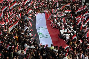 IRAK-BAGDAD-ATAQUES DE EEUU E ISRAEL CONTRA IRAN-PROTESTA