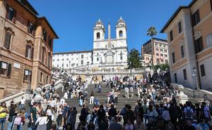 ITALIA-ROMA-TURISMO VACACIONAL