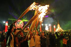 CHINA-FESTIVAL DE LA ANTORCHA-CELEBRACIONES