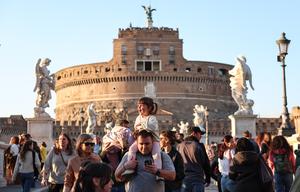 ITALIA-ROMA-TURISMO VACACIONAL