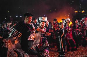 CHINA-FESTIVAL DE LA ANTORCHA-CELEBRACIONES