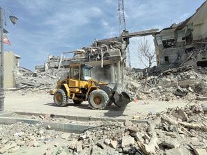 IRAN-TEHERAN-ATAQUES AEREOS-SECUELAS