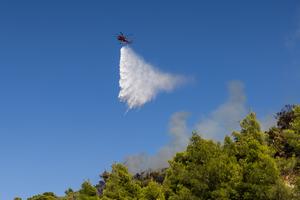 GRECIA-ATENAS-INCENDIO FORESTAL