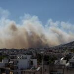GRECIA-ATENAS-INCENDIO FORESTAL