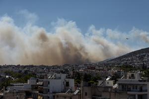 GRECIA-ATENAS-INCENDIO FORESTAL