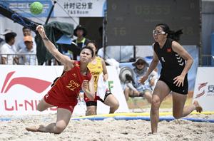 CHINA-HAINAN-SANYA-JUEGOS ASIATICOS DE PLAYA-BALONMANO DE PLAYA