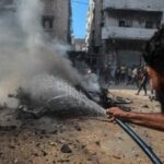 MEDIO ORIENTE-CIUDAD DE GAZA-ATAQUES AEREOS
