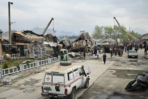 AFGANISTAN-KABUL-HOSPITAL-ATAQUE AEREO
