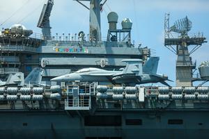 PANAMA-CIUDAD DE PANAMA-EEUU-PORTAAVIONES Y DESTRUCTOR-VISITA