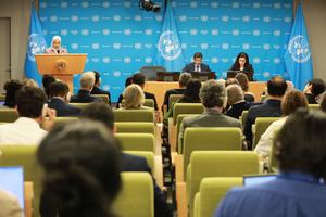ONU-CONFERENCIA DE PRENSA-CUESTIONES DE MEDIO ORIENTE