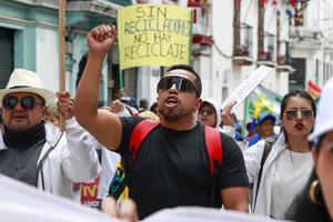ECUADOR-QUITO-DIA INTERNACIONAL DE LOS TRABAJADORES
