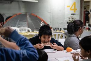 ISRAEL-TEL AVIV-REFUGIO-PASCUA