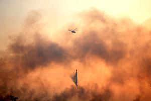 INDONESIA-SUMATRA DEL SUR-INCENDIO EN TURBERA