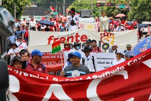 EL SALVADOR-SAN SALVADOR-DIA INTERNACIONAL DE LOS TRABAJADORES