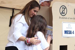 COLOMBIA-BOGOTA-ELECCIONES-VALENCIA
