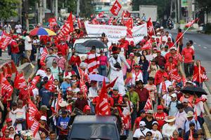 EL SALVADOR-SAN SALVADOR-DIA INTERNACIONAL DE LOS TRABAJADORES