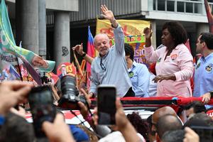 BRASIL-RIO DE JANEIRO-ELECCION PRESIDENCIAL-MITIN DE CAMPAÑA-LULA