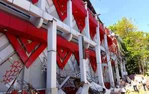 INDONESIA-SULAWESI SEPTENTRIONAL-MANADO-SISMO-SECUELAS