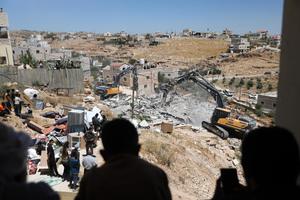 MEDIO ORIENTE-CISJORDANIA-HEBRON-DEMOLICION