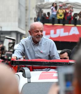 BRASIL-RIO DE JANEIRO-ELECCION PRESIDENCIAL-MITIN DE CAMPAÑA-LULA