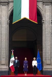 MEXICO-CIUDAD DE MEXICO-SHEINBAUM-UE-CUMBRE