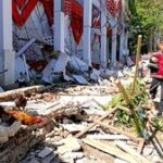 INDONESIA-SULAWESI SEPTENTRIONAL-MANADO-SISMO-SECUELAS