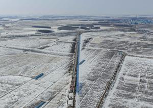 CHINA-HEILONGJIANG-SUPER PUENTE PRINCIPAL DE TONGJIANG-CONSTRUCCION