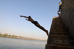 EGIPTO-CAIRO-OLA DE CALOR