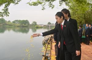 CHINA-GUANGXI-QUANZHOU-MARTIRES-CEREMONIA CONMEMORATIVA
