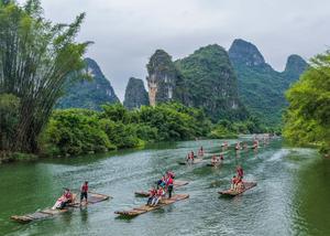 CHINA-VACACIONES DEL DIA NACIONAL-TURISMO