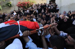 MEDIO ORIENTE-CISJORDANIA-NAPLUSA-FUNERAL