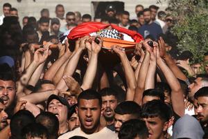 MEDIO ORIENTE-CISJORDANIA-NAPLUSA-FUNERAL