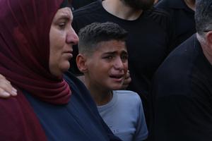 MEDIO ORIENTE-CISJORDANIA-NAPLUSA-FUNERAL