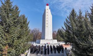 CHINA-FESTIVAL QINGMING-MARTIRES-TRIBUTO