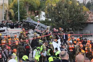 MEDIO ORIENTE-BEIT SHEMESH-ATAQUE CON MISIL IRANI