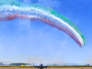 ITALIA-RIVOLTO-ESPECTACULO AEREO-FRECCE TRICOLORI
